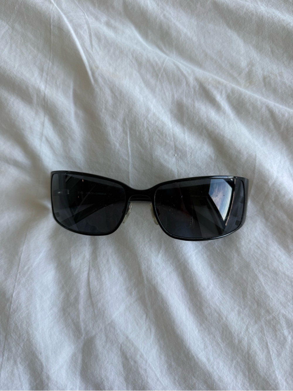 Dolce & Gabbana y2k vintage black sunglasses
